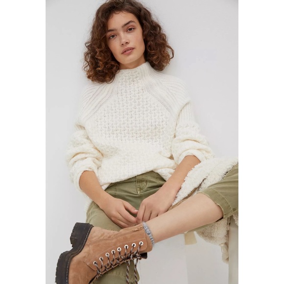 Anthropologie Bia Mock Neck Tunic Sweater NWT SZ XL - Picture 5 of 16